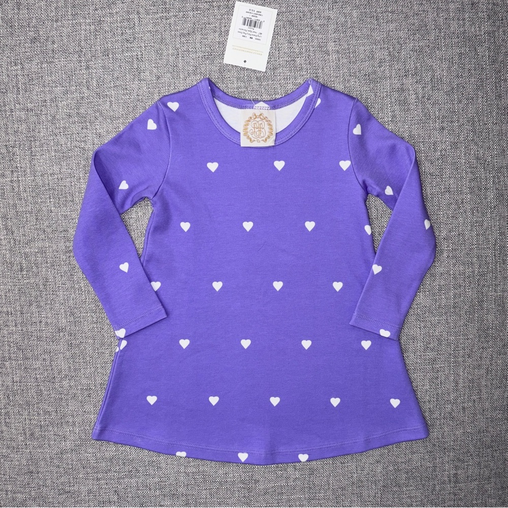 TBBC 18-24m Long Sleeve Polly Play Heart Eyes NWT